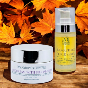 Ansiktskräm med silkesprotein