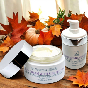 Ansiktskräm med silkesprotein